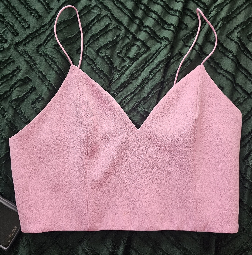 Alice + Olivia Light Pink Camisole Top